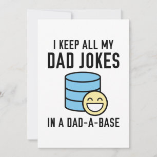 Offiziell Vater Jokes Dankeskarte