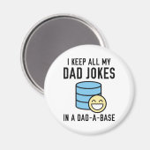 Offiziell Vater Jokes Magnet (Vorderseite/Rückseite)