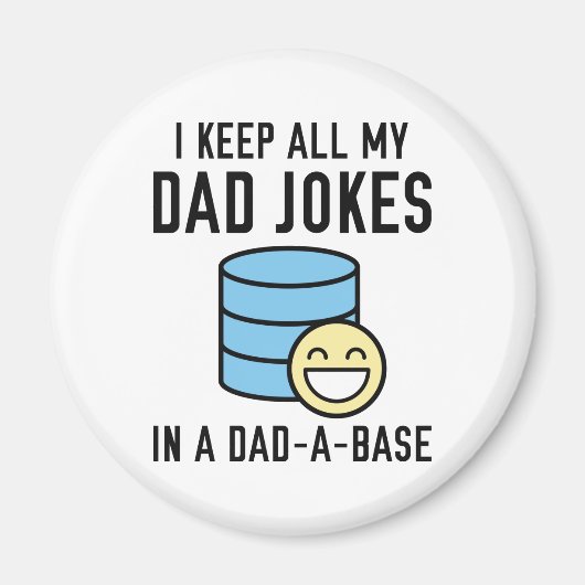 Offiziell Vater Jokes Magnet (Vorne)