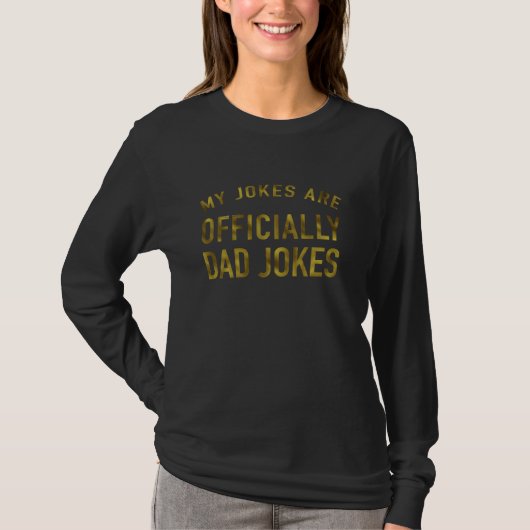 Offiziell Vater Jokes T-Shirt (Vorderseite)
