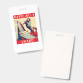 Offiziell vaxed ausweis (Vorder- & Rückseite)