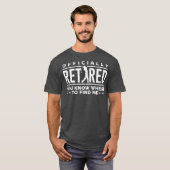 Offiziell verliehenes Geschenk Golf Vater Golfing  T-Shirt (Vorne ganz)