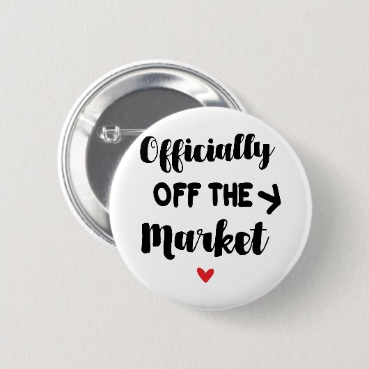 Offiziell vom Markt Button (Vorne & Hinten)