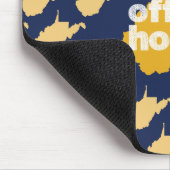 Offiziell West Virginia Hoopie Mountaineer Mousepad (Ecke)