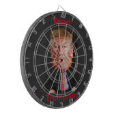 offiziell widerstehen Sie trumpism Dartboard Dartscheibe (Vorderseite Links)