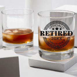 Offiziell wieder aufgebrauchter Individuelle Name Whiskyglas
