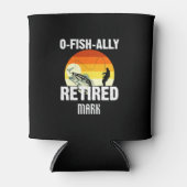 Offiziell wird O FISH SEIT 1998 für Fischer in Ren Dosenkühler (Vorderseite)