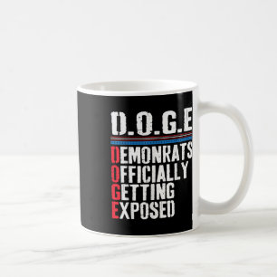 Offiziell wird Trump 2025 von Demokraten entlarvt Kaffeetasse