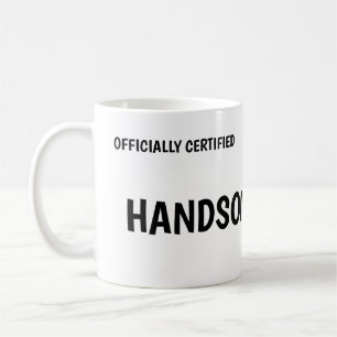 Offiziell zertifiziert gutaussehender zweisprachig kaffeetasse