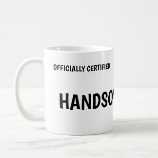 Offiziell zertifiziert gutaussehender zweisprachig kaffeetasse