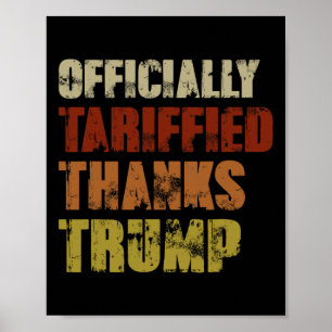 Offiziell zollfrei dank Trump Retro 8647 wieder Poster