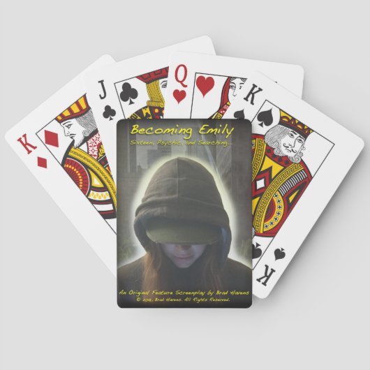 Offiziell zu Emily Poster auf Spielkarten (Rückseite)