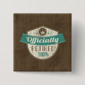 Offiziell zurückgezogen, 100 Prozent-Vintager Button (Vorderseite)