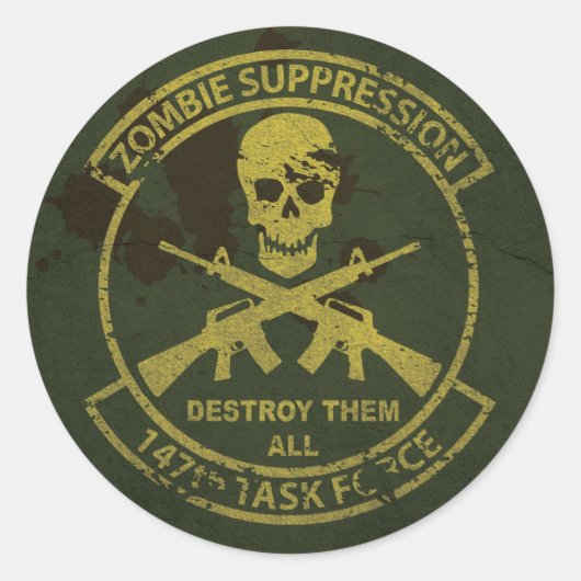 Offizielle 147. ZTF Einheit ID Sticker (Vorderseite)