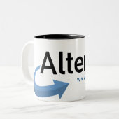 Offizielle AlterNet Tasse (Vorderseite Links)