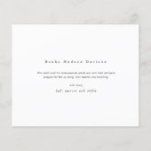 Offizielle Ankündigung unserer Foto-Adoption (Rückseite)