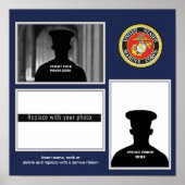 Offizielle Anzeige des USMC-Fotos Poster (Vorne)