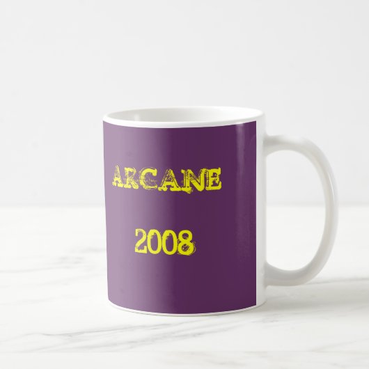 offizielle Arkane-Merch-Tasse "2008" Kaffeetasse (Rechts)