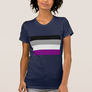 OFFIZIELLE ASEXUALE STOLZ-FLAGGE T-Shirt
