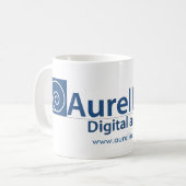 Offizielle Aurellia Kaffee-Tasse Kaffeetasse (Vorderseite Links)