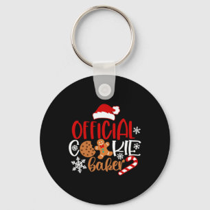Offizielle Backsnowflakes Weihnachten Weihnachten Schlüsselanhänger