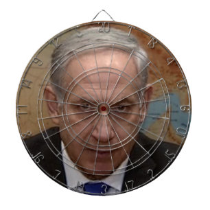 offizielle Benjamin-Netanyahu-Dartscheibe Dartscheibe