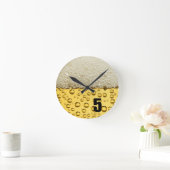 Offizielle Bier-Runde Runde Wanduhr (Zuhause)