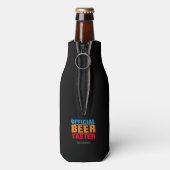 offizielle Bierprobe Flaschenkühler (Flasche Rückseite)