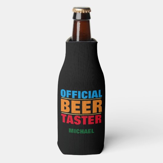 offizielle Bierprobe Flaschenkühler (Flaschenvorderseite)