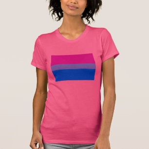 OFFIZIELLE BISEXUAL-STOLZ-FLAGGE T-Shirt