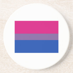 OFFIZIELLE BISEXUELLE PRIDE-FLAGGE UNTERSETZER