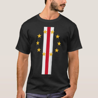 Offizielle Cabo Verde Kap Flagge Stolz Praia Minde T-Shirt