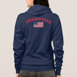 Offizielle CHAMPIONS USA Flaggen wahre klassische Hoodie
