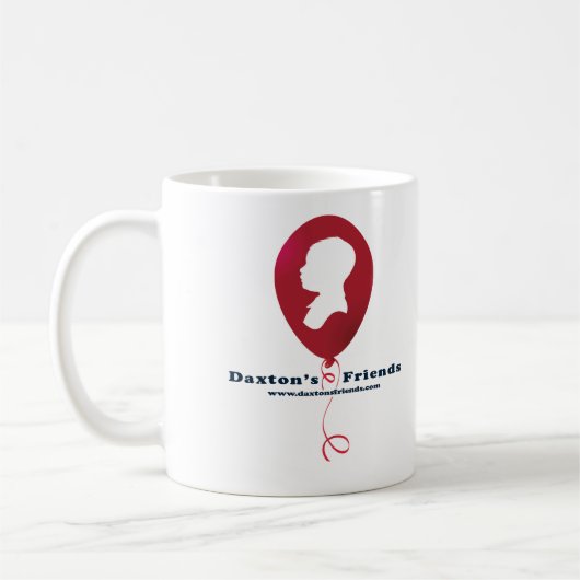Offizielle Daxtons Freund-Tasse Kaffeetasse (Links)