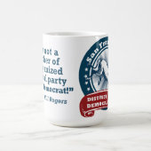 Offizielle Demokrat-Tasse San Francisco Bezirks-11 Kaffeetasse (Mittel)
