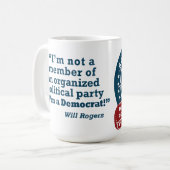 Offizielle Demokrat-Tasse San Francisco Bezirks-11 Kaffeetasse (Vorderseite Links)