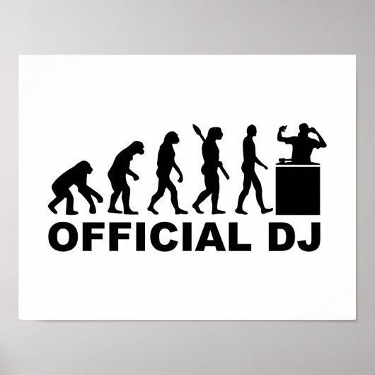 Offizielle DJ-Evolution Poster (Vorne)