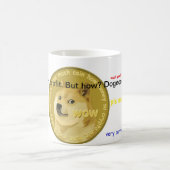 Offizielle Dogecoin Kaffeetasse so Gewinn. WOW (Mittel)