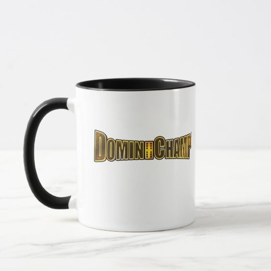 Offizielle Domino-Meister-Tasse Tasse (Links)
