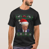 Offizielle Donald Trump-Tasse Ugly Christmas T-Shirt (Vorderseite)