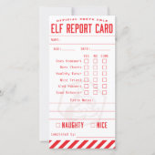 Offizielle Elf-Berichtskarte Dankeskarte (Vorderseite)
