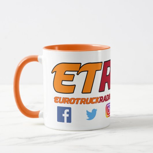 Offizielle EuroTruckRadio Tasse (Links)