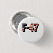 Offizielle F47 Maga Fighter Jet F-47 Jet Fighter A Button (Vorne & Hinten)