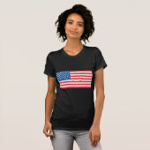 Offizielle Flagge der USA T-Shirt (Vorne ganz)