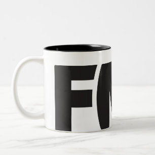 Offizielle FML Tasse: FML Logo (Schwarzes) Zweifarbige Tasse