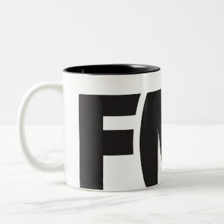 Offizielle FML Tasse: FML Logo (Schwarzes) Zweifarbige Tasse