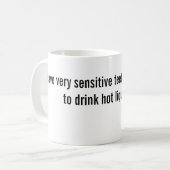 Offizielle FML Tasse: Zähne Kaffeetasse (Vorderseite Links)