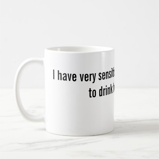 Offizielle FML Tasse: Zähne Kaffeetasse (Links)