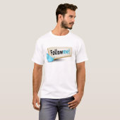 Offizielle Follow-meTwitter-Shirts T-Shirt (Vorne ganz)