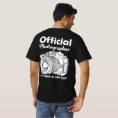 Offizielle Fotografen können jederzeit schlummern T-Shirt (Schwarz voll)